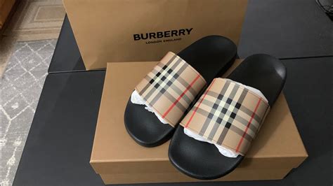 burberry slides made in china